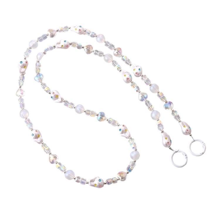 Multifuntional Decorative Phone Lanyard Chain Unique Handmade Beaded Phone Strap for Anti Loss Keys Wallet Accessories