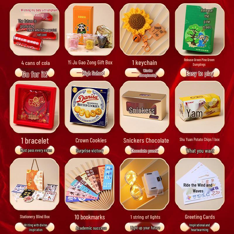 Motivational Gift Box for Exam Success: Ideal for Students and Adults Celebrating Milestones