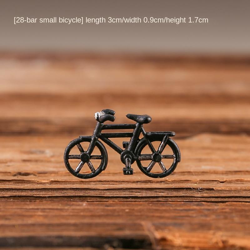 Furniture Model Synthetic Resin Pastoral Moss Micro Landscape Retro Nostalgic National Bonsai Mini Animal Miniature Decoration