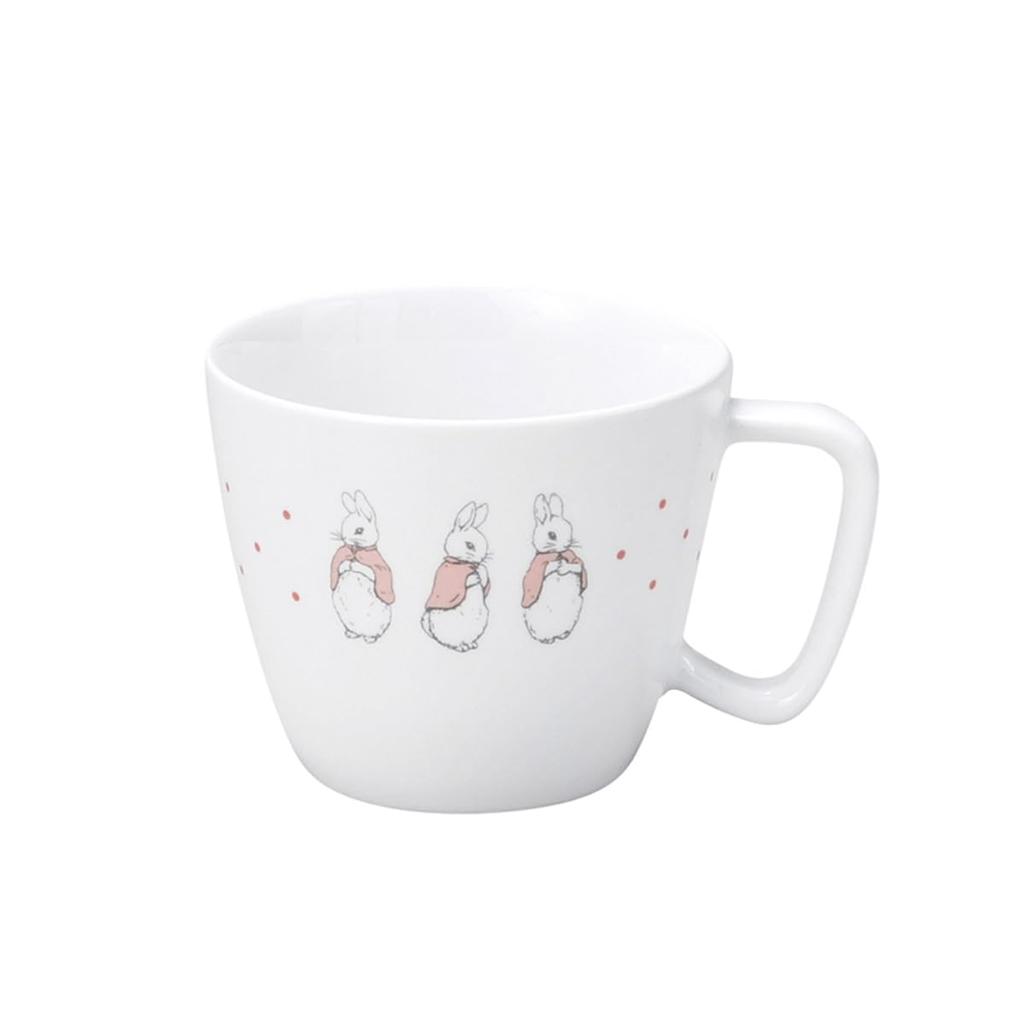 OGISO Peter Rabbit Dot Girls Cup (Dishwasher and Microwave Safe)