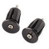 Bike Accessories, 1 Pair Aluminum Alloy   Handlebar Grips End Plugs for Road Mountain Bikes