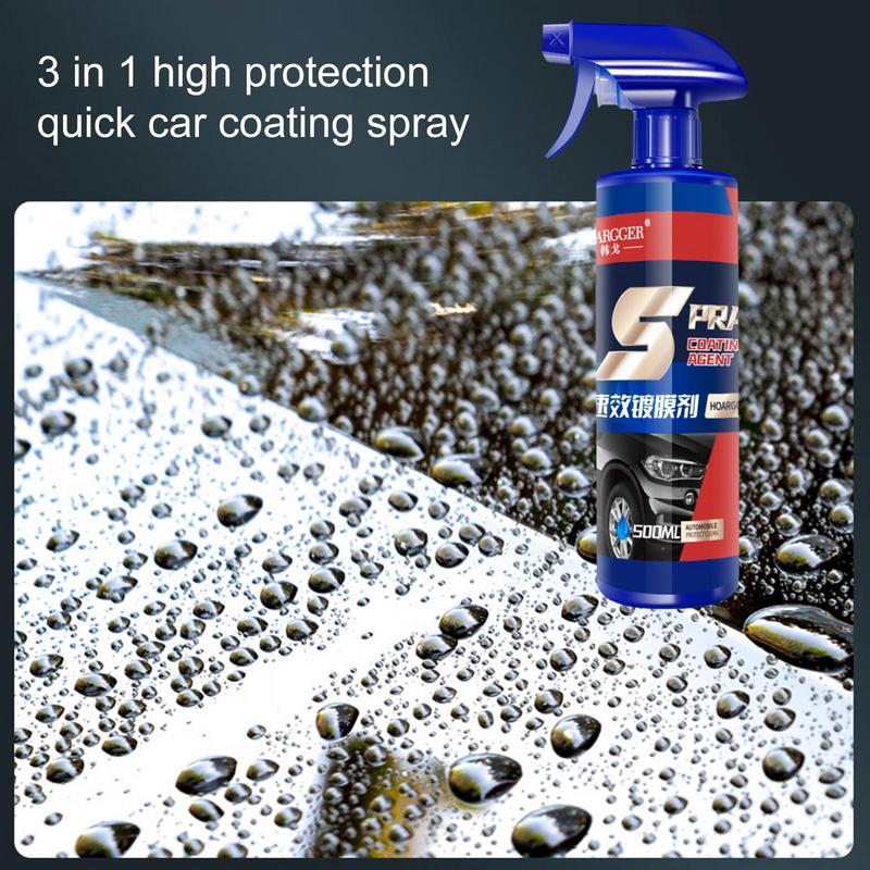 Car Coating Spray High Protection Automotive Paint Repairing Spray Waterproof Auto Scratches Detailing Coating Shiny