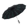 Men's High-End Automatic Folding Umbrella, UV Protection & Rainproof, Customizable for Business and Sunshade.