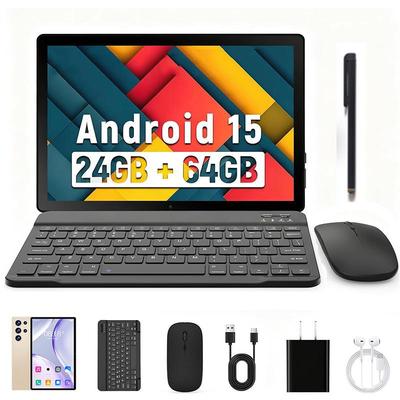 10.1-inch Android Tablet with SIM Support for Calls, Compatible with All Networks - Meikeduo