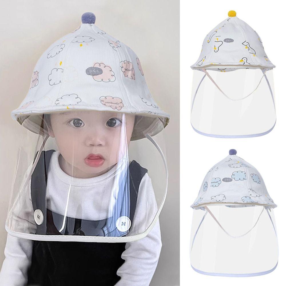 

Cute Baby Hat Cotton Newborn Cap Casual Anti-droplet Protective Hat L-Style 3