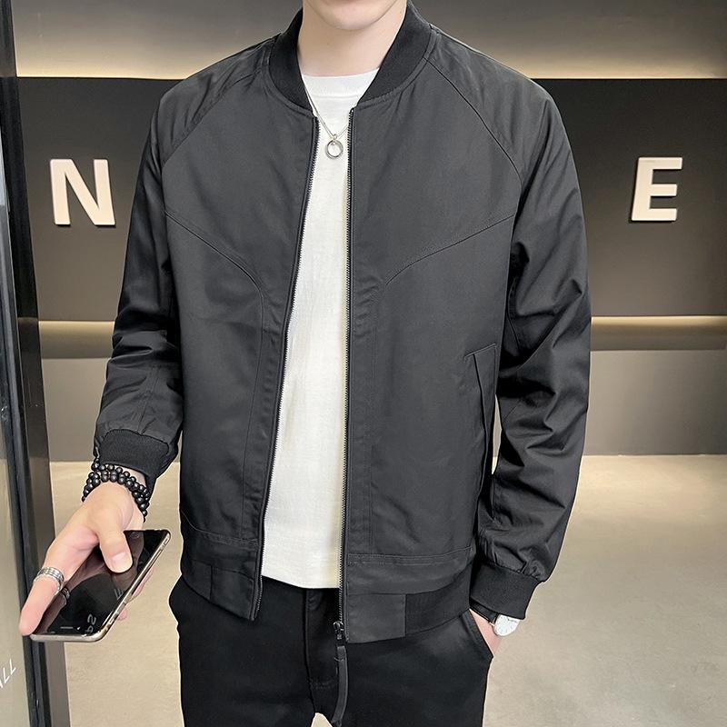 Men's 2025 Autumn Baseball Collar Workwear Jacket - Trendy, Versatile Fashion.