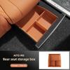 For AITO M8 5Seat 2025 2026 Under Seat Storage Box Bag Car Accessories Drawer Type Organizer Storage Lower Box Tray