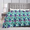 Cartoon Cute Gabby Dollhous Flannel Blanket  Soft Durable Bedding Throws for Bedroom Picnic Fluffy Bedspread Sofa Bed Cover