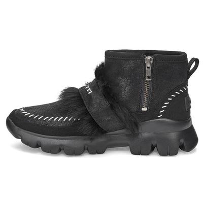 Fluff Punk Ankle Boot 'Black' Women's 1107309-BLK