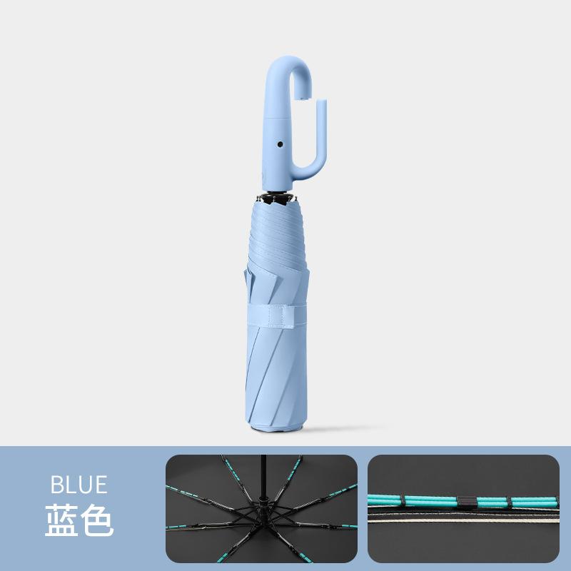 Large Umbrella, Automatic Umbrella, Weather and Rain Female Parasol, Enlarged Reinforcement Folding Umbrella, Thickened Rainstorm-proof