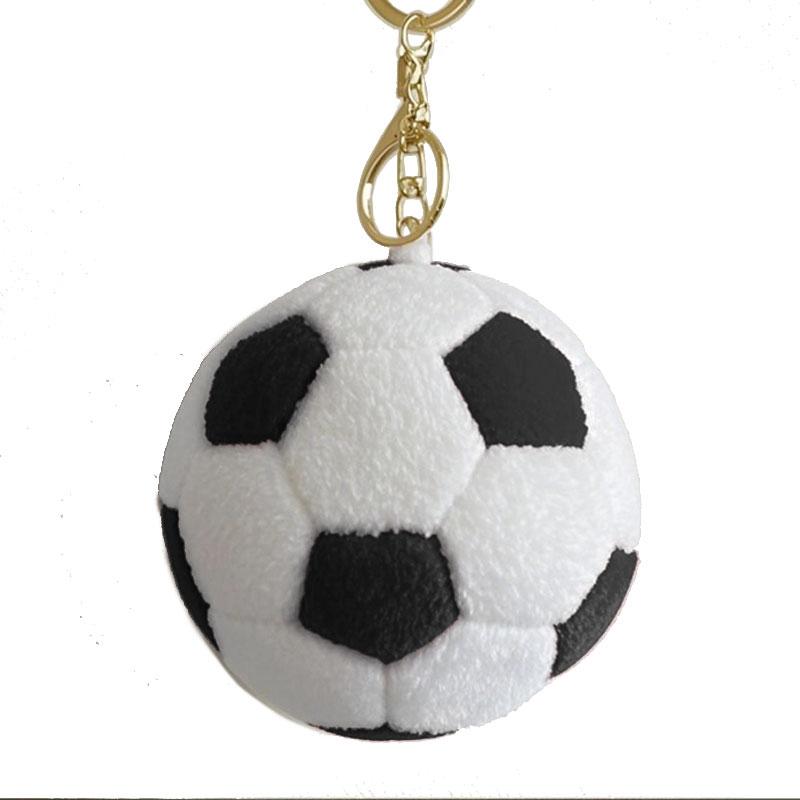 Kawaii Dog Dachshund Football Plush Keychain Cartoon Puppy Stuffed Keyring Cute Key Holder Pendant Bag Hanging Decoration Gift