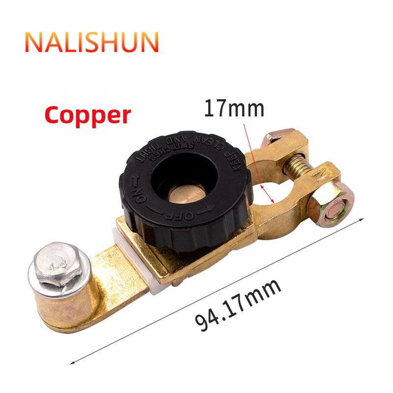 Car Battery Disconnect Switch, Battery Terminal Connector, Multi-Purpose Battery Disconnect Switch for Cars & Trucks