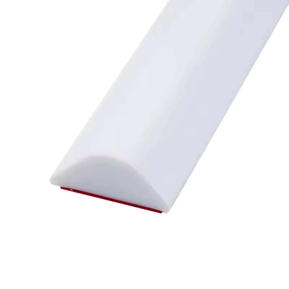 1pc 1M/39.37in Silicone Water Stopper Strip Kitchen Countertop Bendable Water Retaining Strip Shower Bottom Seal Strip Barrier