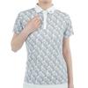 TaylorMade Monogram S/S Polo Shirt, White, Size M, Women's, 2025SS UN682