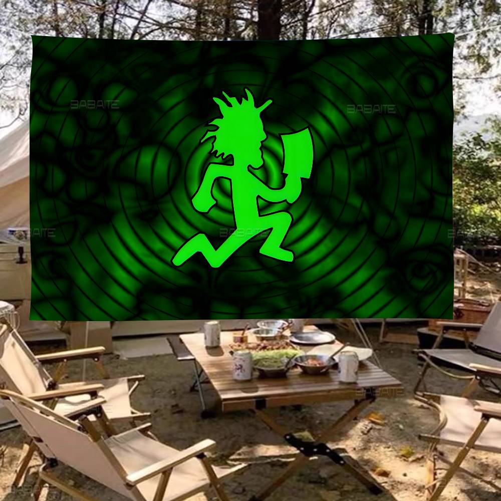 Rap Metal Insane Clown Posse Icp Juggalo Retro Flags Multiple Choice Living Studio Booth Interior Decoration Banner