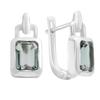 Silver Earrings with London Blue Topaz 2.883ct (2174165)