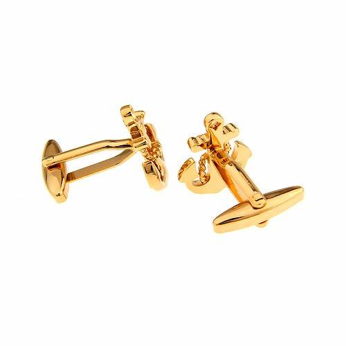 Gold Anchor Cufflinks Cufflinks Cufflinks N01389