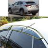For Lexus NX200T NX300H 2015 2016 2017 2018   Car Sticker Plastic Window Glass Wind Visor Rain/Sun Guard Vent Parts