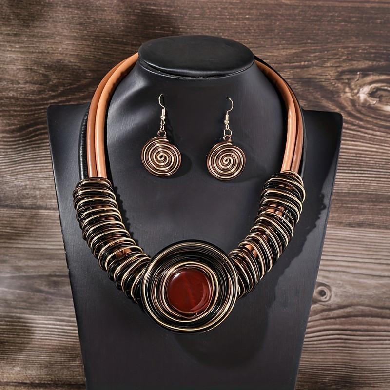 Jewelry Set Geometric With Star And Moon Symbols Casual Party Outfits Decoration