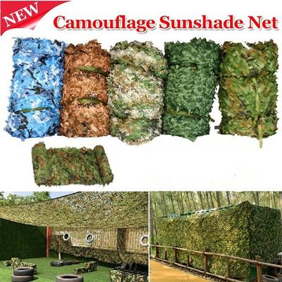 6 Farben Camouflage-Sonnenschutznetz, Armee-Maschennetze, leicht, langlebig, Sonnenschutz, Terrasse, Gartendekoration für Jagd, Schießen, Camping, Fotografie, Dschungel