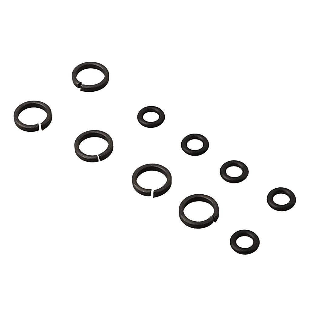 5 Sets Pneumatic Wrench Socket Retainer Rings With O-Ring 1/2 3/8 1in Pneumatic Wrench Socket Fixing Ring Kit