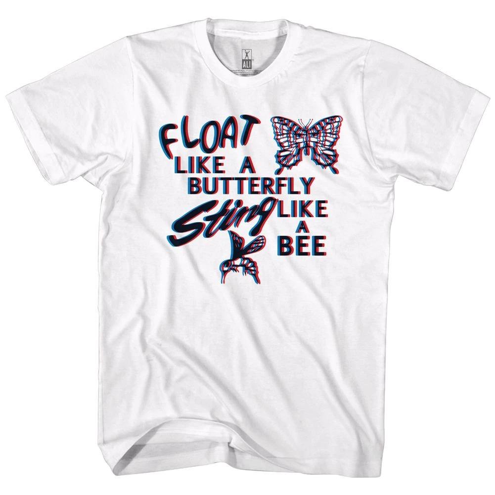 Muhammad Ali Float Like A Butterfly White Icon  Children s T-shirt 100