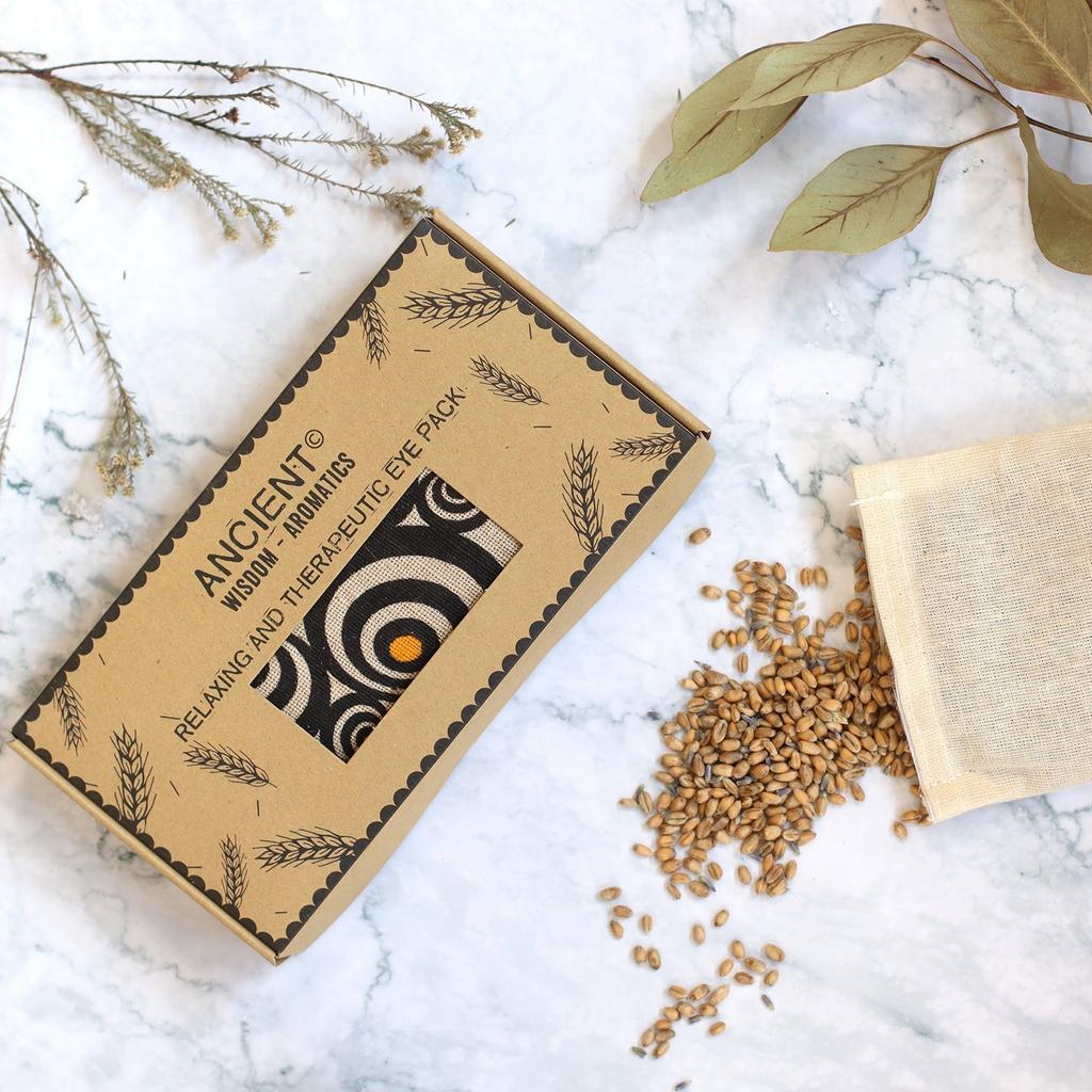 Lavender Eye Pillow Gift Box Cotton Juco Illusion