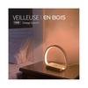 Bedside Lamp Wireless Charger, Touch Table Lamp with USB Port, LED Desk Lamp with 3 Brightness Levels and Stepless Dimming