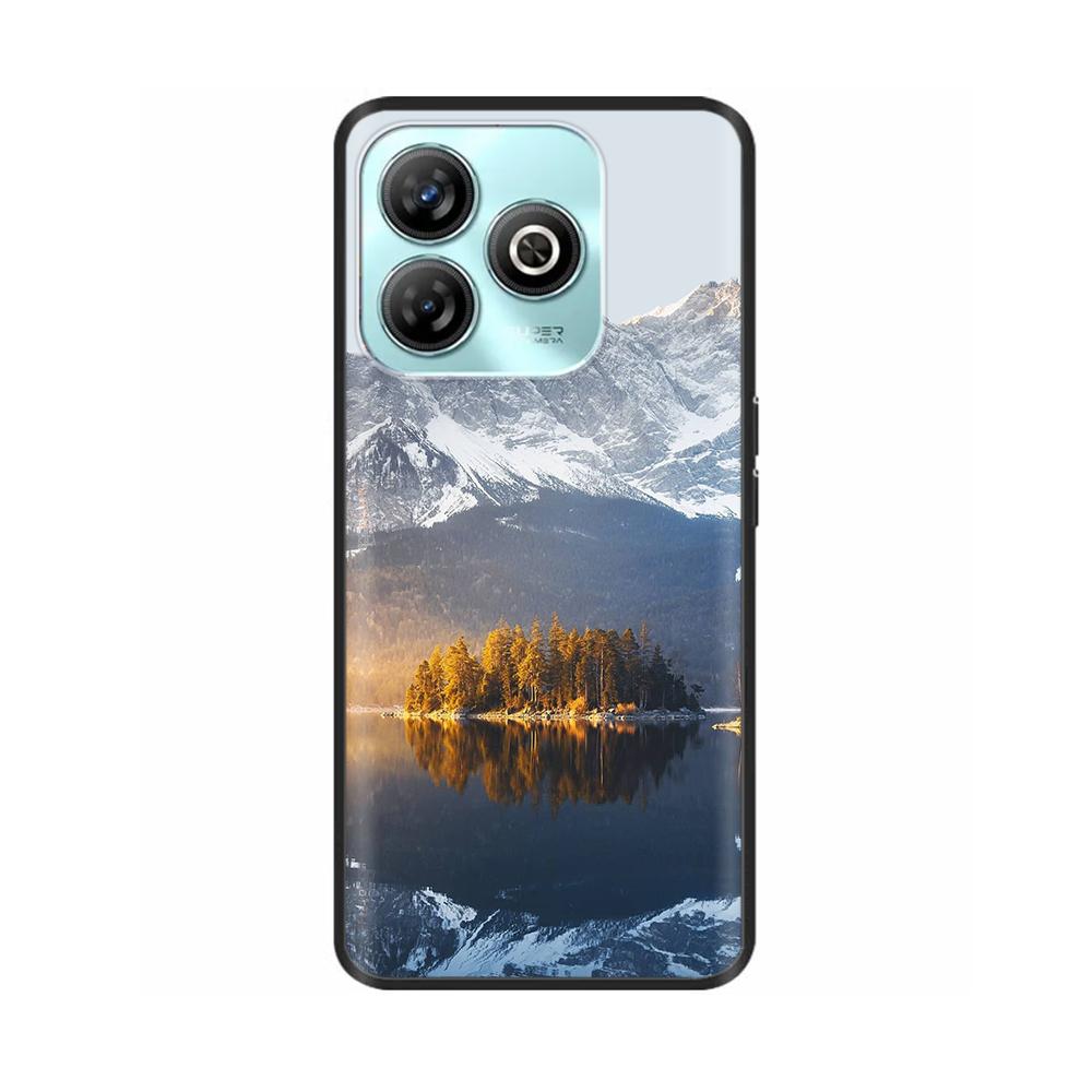 For ZTE Blade A75 4G Casing Phone Cases Cartoon Full Coverage Back Cover Soft Liquid Silicone Case For ZTE Blade A75 Cover A 75