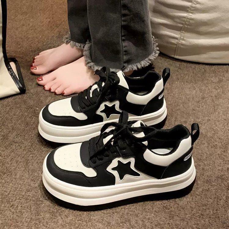 Children Thick Soled Korean Style Versatile Casual Sneakers Big Head Shoes Sneaker Comfortable Lightweight Breathable