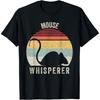 Retro Mouse Whisperer Shirt Mouse Lover Gift Funny Vintage T-Shirt