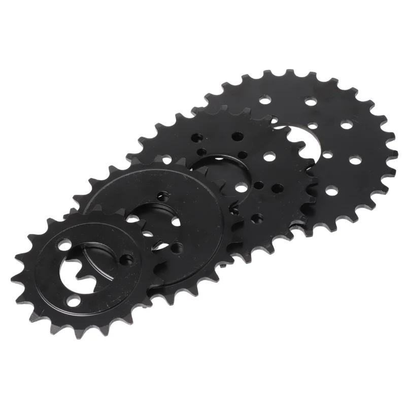 410 Chain Sprocket 18T/22T/25T/28T Fixed Gear Sprocket Suitable for Electric Scooters Bicycles Motorized Bikes and Pit Bike