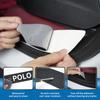 WET1 Leather Car Door Plate Threshold Protector Strip Sticker For VW Polo CC Bora Golf Jetta Lavida Lamando Magotan Passat GTI