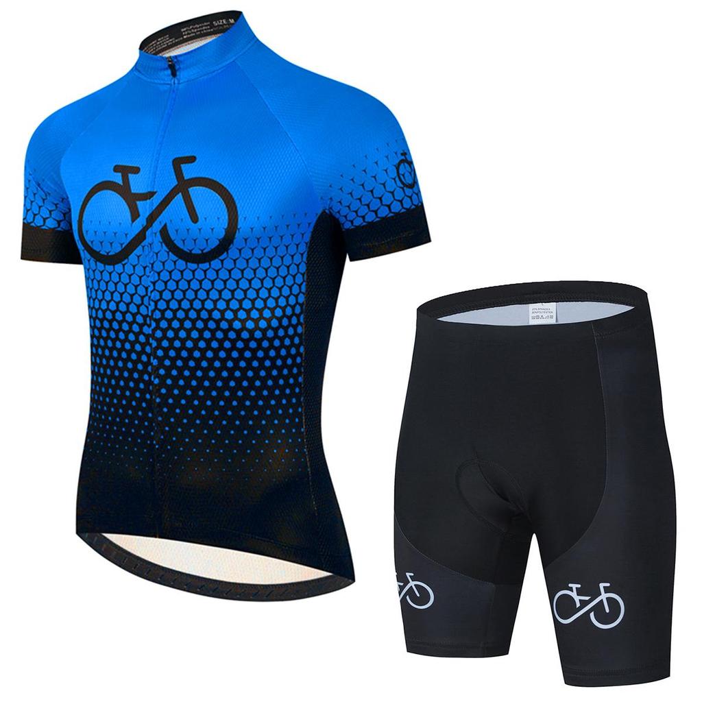 2026 Pro Bicycle Team Short Sleeve Maillot Ciclismo Men's Cycling Jersey Sets Summer Breathable Cycling Clothing Suit