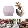 Heart Shape Silicone Craft Moulds Reusable Handmade Tool Silicone Texture for Making Resin Planter Holiday Decorations