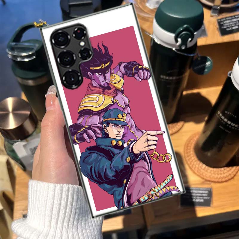 JoJo Kira Yoshikage Killer Queen Cases Phone Case for Samsung Galaxy S26 Ultra S25 Edge S24 S23 FE S21 Plus S20 S22 S10 Cover TP