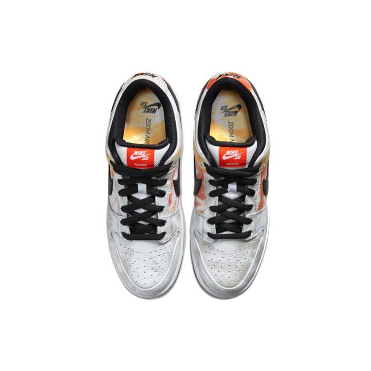 Nike Dunk Low SB Tie Dye Rayguns 2019 Unisex Sneakers White Orange-Flash BQ6832-101