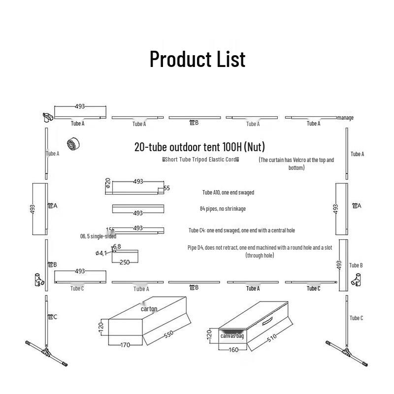 JMGO 100-inch Draagbaar Projectiescherm