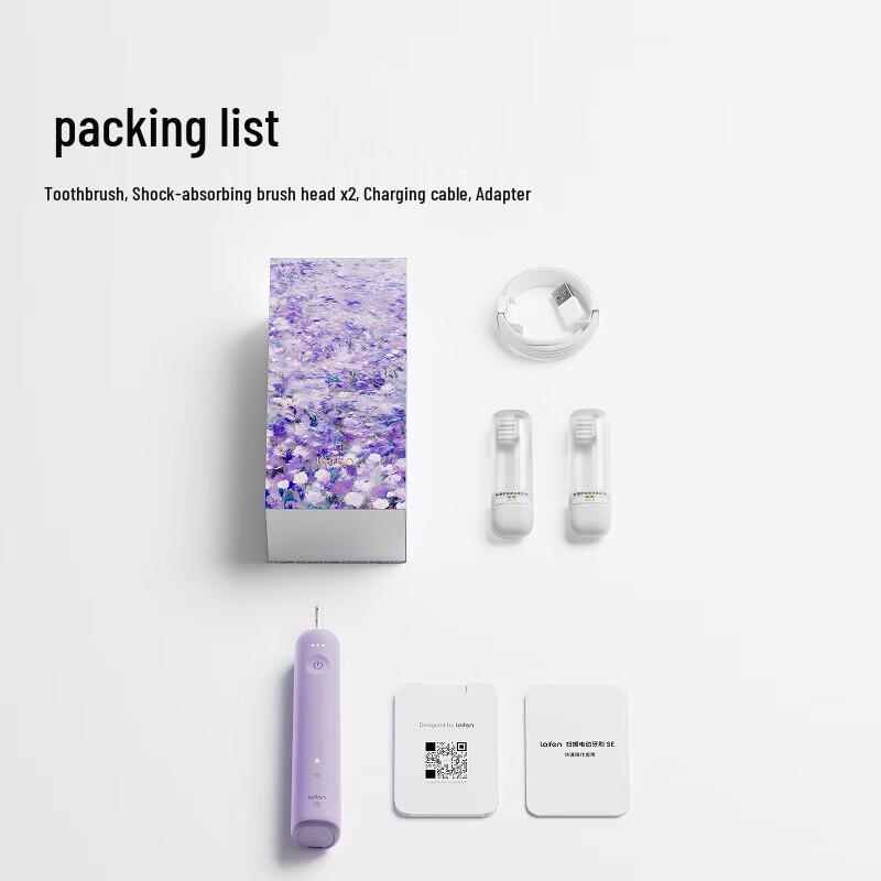 LAIFEN New Generation Sonic Electric Toothbrush - Spring Mountain Green Gift Set