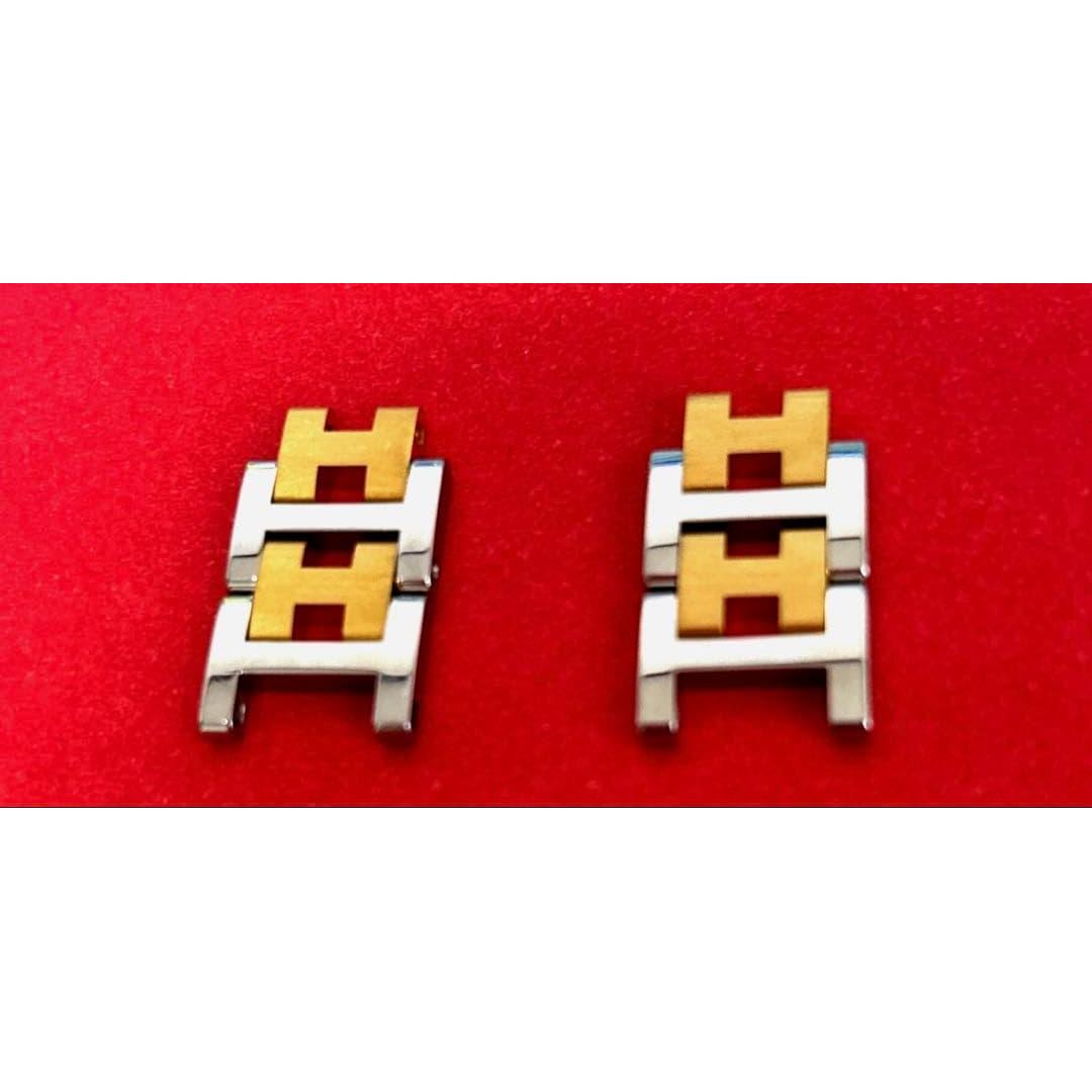 Used HERMES H watch frame combination color set of 4 (new, unused)