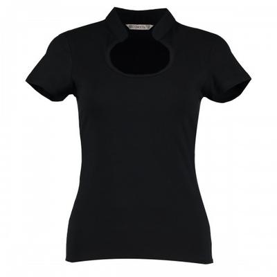 Kustom Kit Damen/Damen Schlüsselloch Regular Top