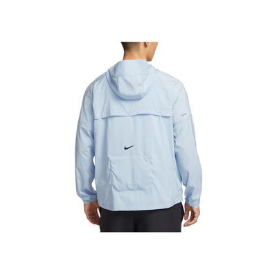 Windrunner Giacca Comoda alla Moda Minimalista Monocolore Uomo Giacca Azzurro-Chiaro IH0824-440