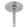 Disc With Mandrel For Wood Metal Stone Granite Marble Cutting 2# 3# 6mm Silver