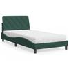 VidaXL Bed with Mattress, Upholstered Bed with Headboard Cushion, Single Bed, Adult Bedroom Interior Bed, 3208643