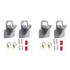 A34R 4Set Swimming Pool Pipe Holders, Above Ground Pool Accessories, Pool Accessories, Pool Hoses For Above Ground Pools Gray