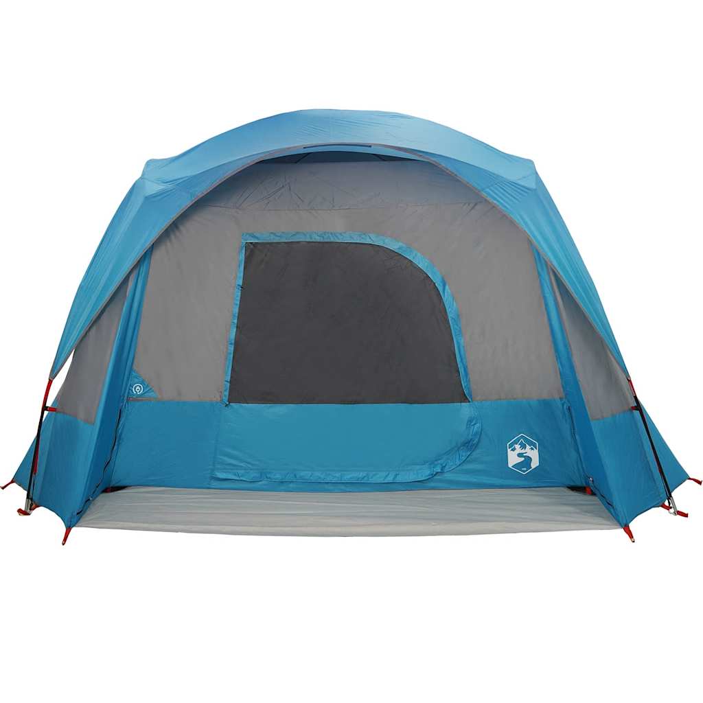 Family Tent for 6 Persons Blue Waterproof
