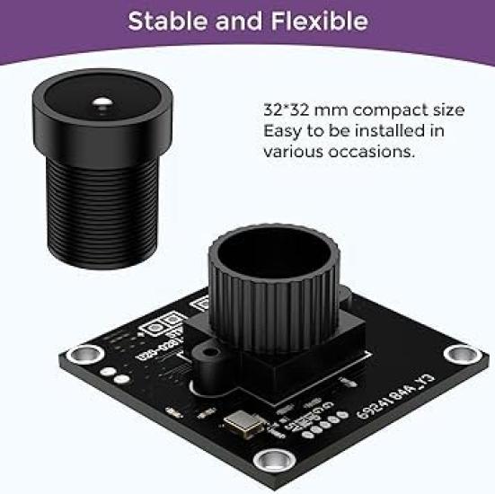 InnoMaker UVC Cameră Global Shutter OV9281 Modul Mono pentru Computer Compatibil cu Raspberry Pi și Jetson Nano Compatibil cu Mac OS USB2.0 1.3M