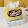 Dopamine Tissue Storage Box Multi-functional Napkin Dispenser Simple Phone Stand Holder  Bedroom