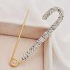 2pcs Fashionable delicate clothes button pin corsage, made of synthetic Zirconia and alloy. It is the waist circumference of the pants that is revised