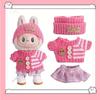 Baby Doll Clothing Labubu Clothing 17cm Doll Cute Dress Casual Clothing Skirt Suit Toy Clothing